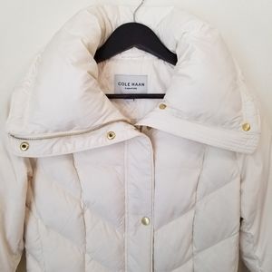 NWOT Cole Haan Signature Quilted Down Coat